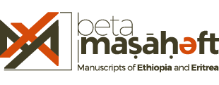 Beta maṣāḥǝft Project logo